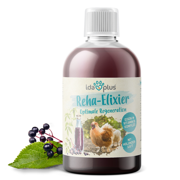 Reha-Elixier – zur Fütterung nach Anti Milben & Wurmkur Behandlung - 500ml Reha-Elixier – zur Fütterung nach Anti Milben & Wurmkur Behandlung - 500ml