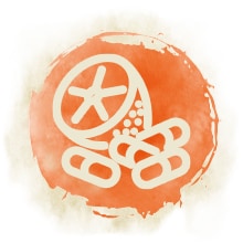 Eisen & Vitamin B Ein Symbol welches den hohen gehalt an Eisen und Vitamin B symbolisiert.
