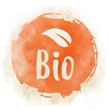 Bio Ein 'Bio' Schriftzug