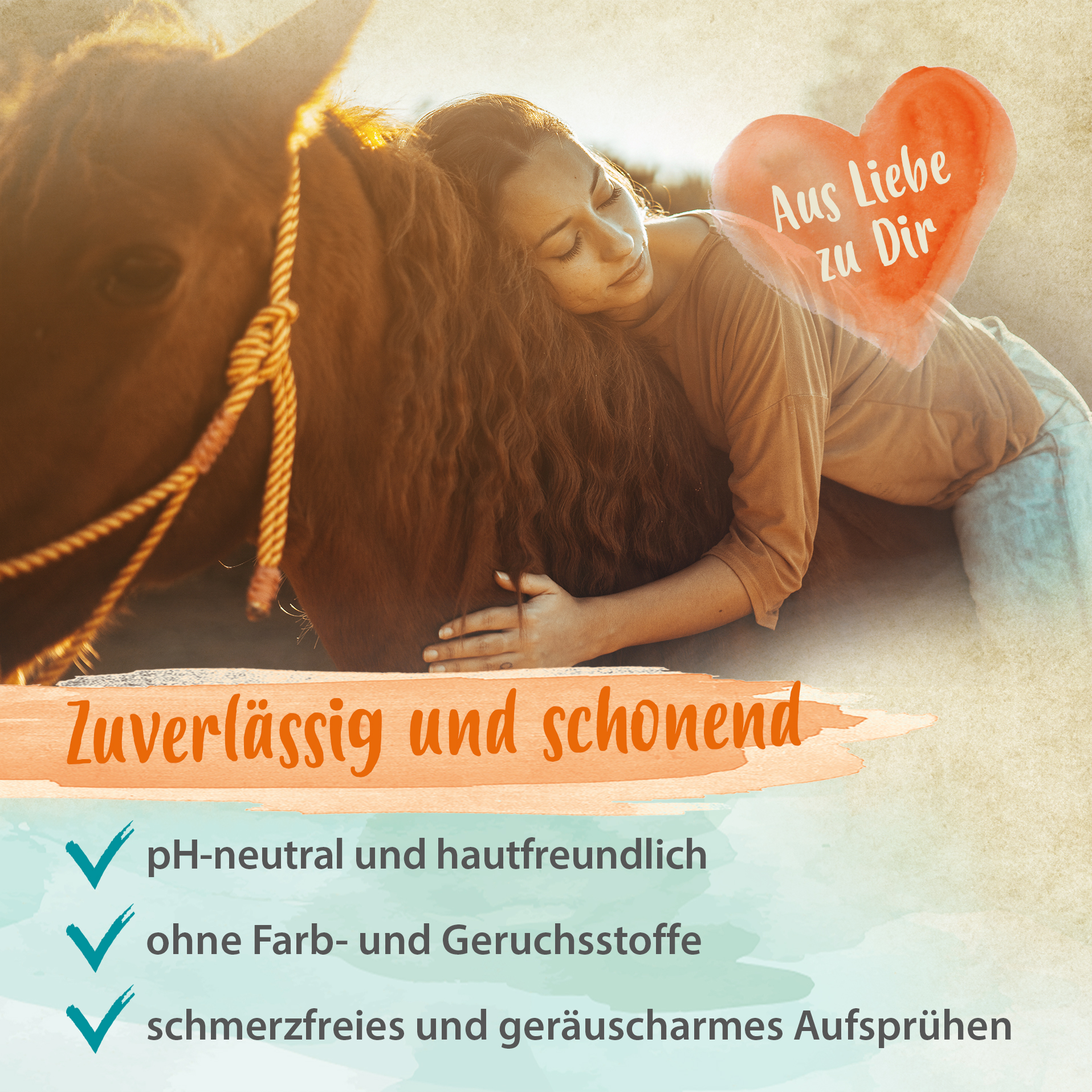 Mauke Spray für Pferde 200 ml - schnelle Hilfe bei Mauke, Strahlfäule & Ekzemen