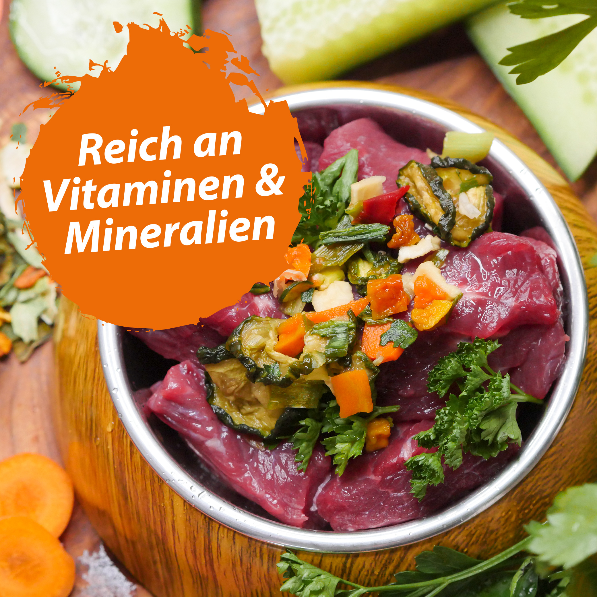 Gemüse Mix – Barf Gemüse für Hunde – Getreidefrei & ohne künstliche Zusätze - 1 Kg Gemüse Mix – Barf Gemüse für Hunde – Getreidefrei & ohne künstliche Zusätze - 1 Kg