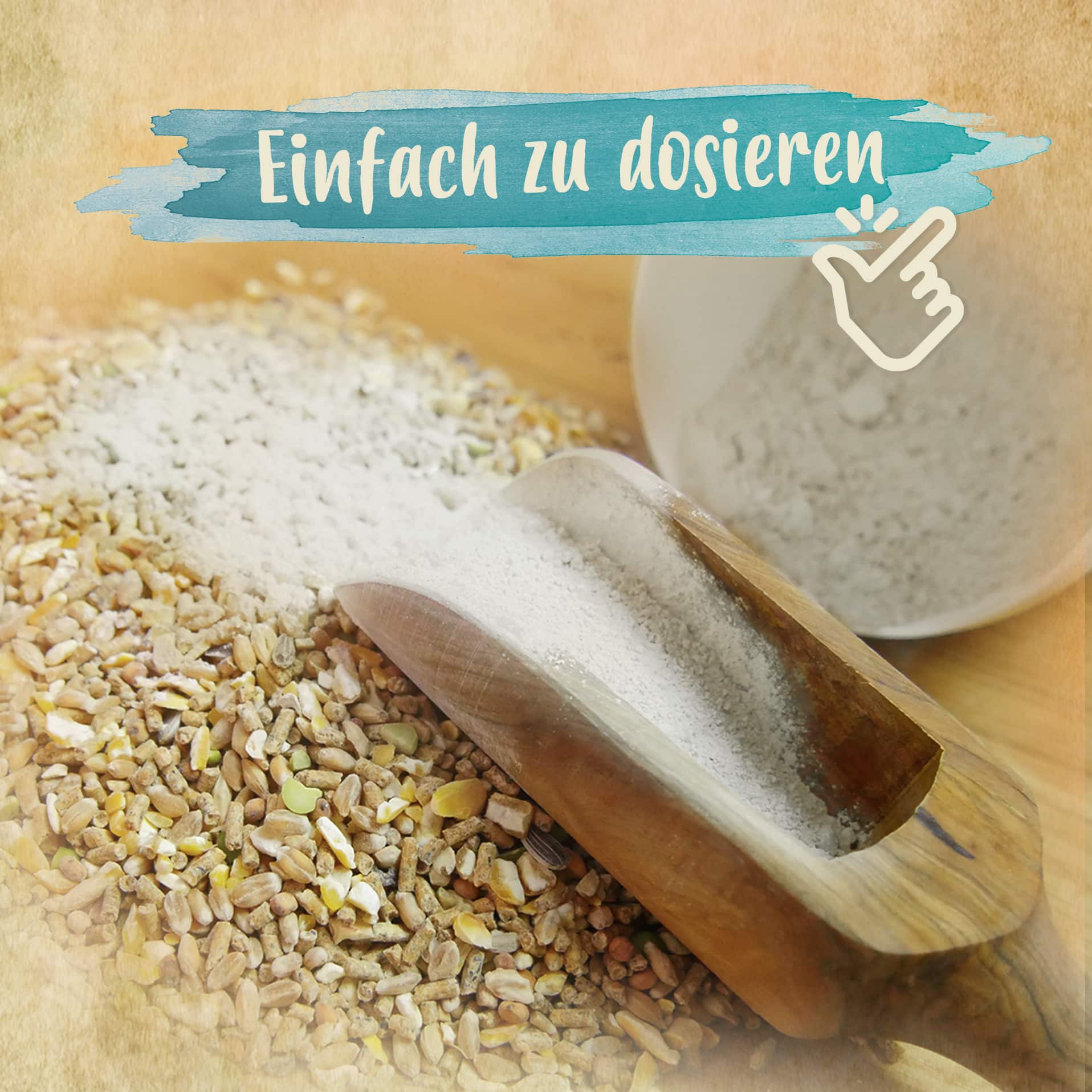 Futterkalk mit Kalzium für Hühner - Premium Futterkalk für Hühner - 1 Kg Futterkalk mit Kalzium für Hühner - Premium Futterkalk für Hühner - 1 Kg